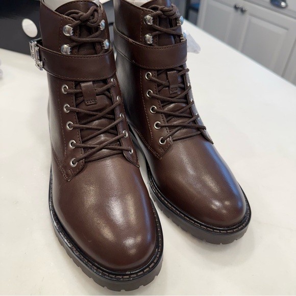 Lauren Ralph Lauren Eldridge Women's Boots Brown Leather Size 6.5 NEW! - Picture 8 of 10